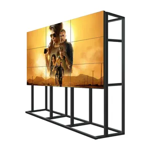 Large 80x40cm Floor Standing LCD Panel Narrow Bezel Multi-Touch CCTV Video Wall Display LED Digital Signage and Displays