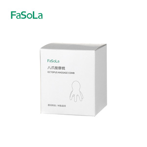 FaSoLa Head Massager <b>Wide</b> Tooth Resin Acupoint Therapy <b>Comb</b> For Scalp Relief - Product Image 5