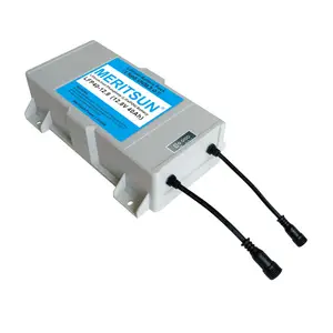 12V 20Ah ~ 50Ah Kiểm Soát Tích Hợp Không Thấm Nước Sạc Lithium Hộp Pin Sử Dụng Cho 30W 40W 60W Năng Lượng Mặt Trời Led Street Light