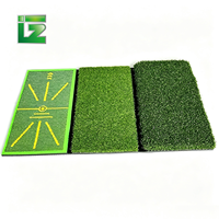 Tapis de frappe de golf personnalisés, système 3-en-1 pour l'entraînement du swing, pour l'extérieur ou l'intérieur