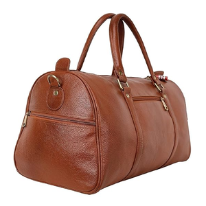 Bolsa de Viaje Deportiva de Lujo, Duradera, 100% Cuero Genuino, con Comodidad Equilibrada y Gran Capacidad para Viajeros Modernos - Product Image 1