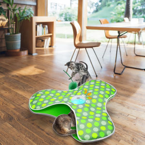 Mainan kucing kartun isi ulang interaktif bulu tersembunyi bergerak <span class=keywords><strong>Mouse</strong></span> asli berdecit sentuh latihan bantuan kecemasan diaktifkan - Product Image 4