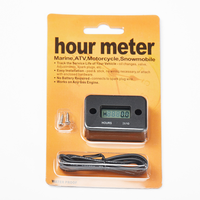 Compteur d'heures numérique LSQ-01, compteur LCD pour instruments de moto, horloges, motoneige, essence, bateau, générateur, vélo, voiture