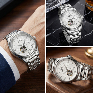 Fabricante Chino de Relojes, Esfera Personalizada Clásica, Cristal de Zafiro 5ATM, Relojes Mecánicos Automáticos - Product Image 3