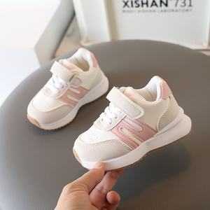2025 Sneakers Unisex per ragazzi e ragazze nuove primavera e autunno Patchwork scarpe da corsa per bambini - Product Image 4