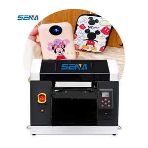 Mini Uv Mobile Phone Shell Cover Printing Machine 30*45cm Small A3 Size 6 Color UV Inkjet Flatbed Printer for Small Business