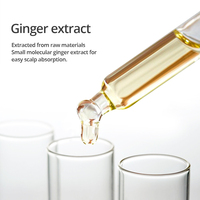 Sérum Capillaire Revitalisant et Réparateur à Base de Gingembre, Biotine et Kératine Bio, en Flacon Roller, sans Rinçage, pour la Repousse du Cuir Chevelu et la Perte de Cheveux, Fabrication Sous Marque Blanche Personnalisée