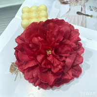 Bunga Peony Sutra Buatan Tangan yang Lembut |   Perlengkapan Pemotretan Dekorasi Rumah Wisuda Hari Ibu Hari Valentine Halloween