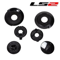 Accessoires d'origine pour casque LS2 OF562 : Base de visière LS2 AIRFLOW, Cache-visière, Anneau de fixation