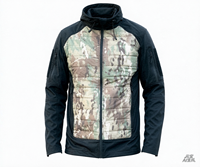 Veste thermique matelassée tactique imperméable légère en softshell camouflage coupe-vent pour homme, idéale pour le trekking et la chasse en hiver