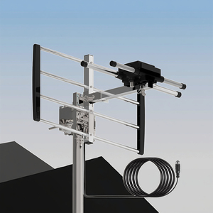 Antena de TV Digital Multifuncional Fabricada en Indonesia, Antena DVB-T DVB T2 con Amplificador, Antena Portátil para Exteriores - Product Image 1