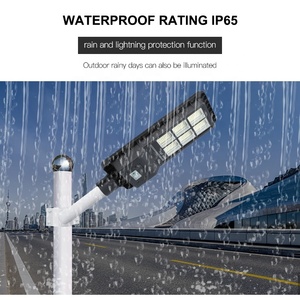 Bas prix Ip65 éclairage extérieur étanche 90w 120w 180w 250w intégré tout en un lampadaire LED solaire - Product Image 5