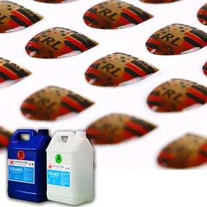 Bán Buôn Rõ Ràng Polyurethane 3d Nhựa Dome Epoxy Sticker