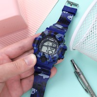 Montre numérique électronique sportive lumineuse avec alarme, unisexe, pour étudiants du collège et lycée, vente en gros usine 2026