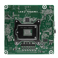 Carte mère serveur PC industrielle ASRock Rack X570D4I-2T, socket AMD AM4, processeur Intel/AMD 12e/13e génération, 256 Go DDR4, 2x10GbE, M.2, SATA, PCI-E