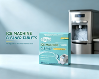 Formule de nettoyage rapide et efficace pour les restaurants occupés et les services de restauration à fort volume – Comprimé nettoyant pour machine à glaçons