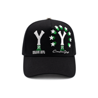Casquettes de baseball personnalisées en gros, originales Rude G5 Gorras Barbas Hats X CT avec épingle métallique et strass, style Dandi