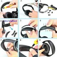 Remplacement du coussin de faisceau de casque pour Bose QuietComfort QC35 QC35II QC45 remplacement du casque nouveau coussin de bandeau de conception