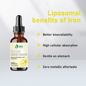 Best Selling Iron Liquid Drops with Iron Energy Boost Vibrant lifestyles Cognitive Function Effective liquid Iron <b>Supplement</b> - Product Image 5