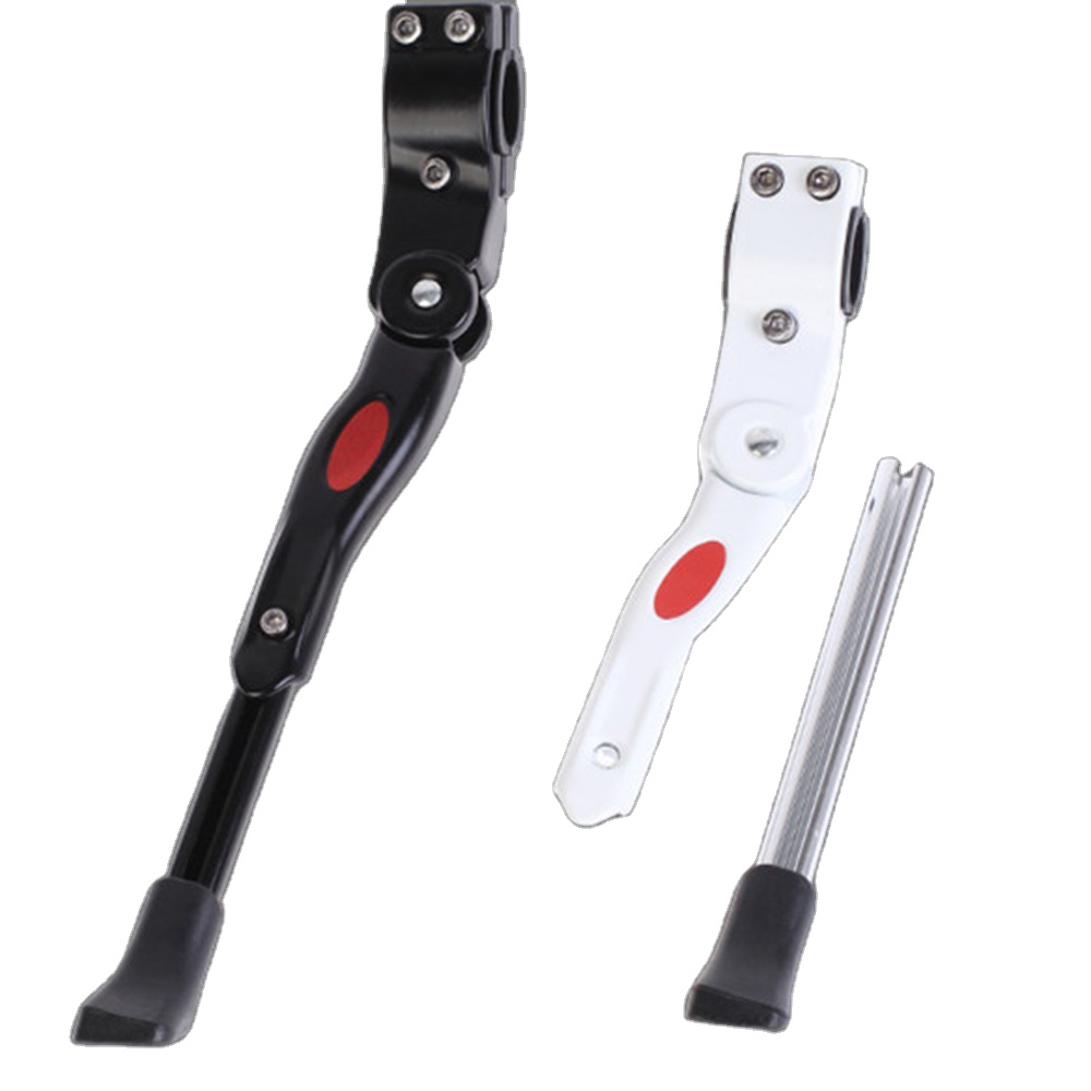 Aluminum Alloy Length Adjustable Bicycle Kickstand Support Part Accessories Mountain Road Bicycle Leg Stand Rack Suit For 16-24"