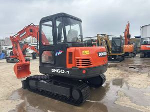 Excavadoras DOOSAN DH60 DH55 de 6 y 5 toneladas, excavadoras usadas de alta calidad, excavadoras de cadenas en venta - Product Image 6