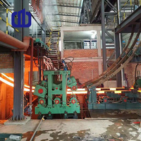 Máquina de fundición continua con ruedas CNC de China de alta eficiencia para fabricación de acero, maquinaria de fundición de Metal automática, núcleo de Motor