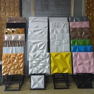 Color Rich waterproof Wallpaper DIY decoration 3D Wall Tile Decor Design 3D Wall Panel Sticker
