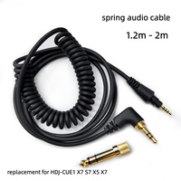 Câble audio DJ de remplacement à 4 pôles longs pour casque Pioneer HDJ-CUE1-X5/X7/S7