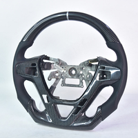 Volant en fibre de carbone et bois de pêcher pour Honda Accord, Civic, Odyssey, Elysion, Binzhi, Fit, Fengfan, URV, Jade, CRV - Vente en gros