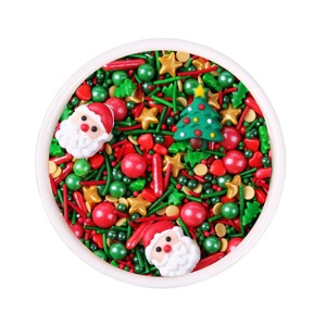 Icing Decoration Multi Shape Candy Mix Christmas Edible <strong>Gold</strong> Glitter Sugar Sprinkles for Bakery <strong>Cake</strong> Baking <strong>Toppings</strong> - Product Image 3