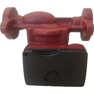 Pompe de circulation Grundfos Ups15 58Fc 0,5 CV 115 V CA électrique monophasée à raccordement par bride rouge - Product Image 3