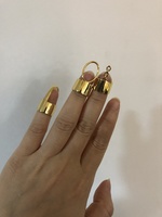 Bague de doigt en laiton plaqué or 18 carats de haute qualité PVD, style Hip Hop, bijoux tendance R214091