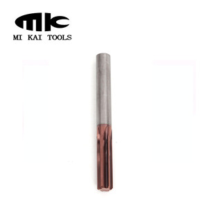 Độ chính xác cao 9mm kết thúc khoan lổ CNC làm rắn cacbua thẳng sáo - Product Image 2