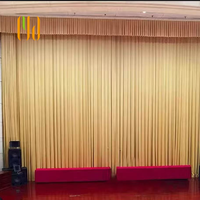 Rideau Acoustique Anti-Bruit Premium Ignifuge en Tissu 100% Polyester Haute Densité à Forte Obscurcissement pour Studio d'Enregistrement