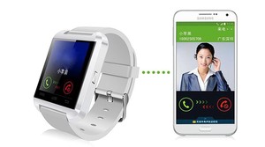 Reloj Deportivo Inteligente U8 con Tarjeta SIM, Correa de Silicona Cuadrada, Mensajes SMS, Sincronización, Recordatorio de Llamadas, Función de Alarma Remota - Product Image 6