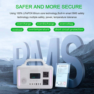 Station d'alimentation portable 300W avec panneau solaire pliable 150W, générateur solaire, alimentation <span class=keywords><strong>de</strong></span> secours d'urgence pour <span class=keywords><strong>le</strong></span> camping - Product Image 5