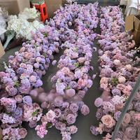 Nouvelle conception 2025 : Boule de fleurs artificielles printanières roses, jaunes et verdoyantes pour centres de table de mariage et décorations murales