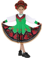 Costume folklorique russe pour enfants - Robe Sarafan traditionnelle et chemise Rubashka pour garçons et filles - Tenue de danse slavie et vêtements de jour culturels