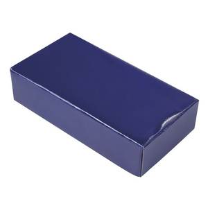 Boîte en carton bleu 120x60x30 mm pour le rangement de supports papier - Product Image 3
