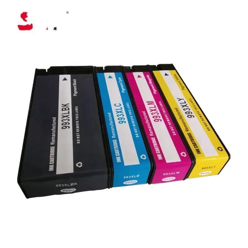 Supricolor-cartucho de inyección de tinta Compatible con cartucho HP 993, M0K04A, para impresora multifunción 993XL, HP pageancha Pro, MFP 777z