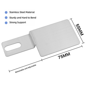 Soporte de Extensión para Placa de Matrícula de Motocicleta de Acero Inoxidable, Soporte Trasero Universal para Motocicleta al por Mayor - Product Image 2