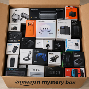 Caja Misteriosa <span class=keywords><strong>de</strong></span> Electrónicos Premium, Caja Misteriosa <span class=keywords><strong>de</strong></span> Dispositivos Inteligentes <span class=keywords><strong>de</strong></span> <span class=keywords><strong>Amazon</strong></span>, Reloj Inteligente, Lentes Inteligentes, Anillo Inteligente, Rastreador <span class=keywords><strong>de</strong></span> Actividad Física - Product Image 1