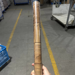 Peel and Stick Papel pintado con textura de <span class=keywords><strong>madera</strong></span> negra mate Película de <span class=keywords><strong>vinilo</strong></span> Papel de pared autoadhesivo Estante Revestimiento Cajón <span class=keywords><strong>Encimera</strong></span> extraíble - Product Image 2