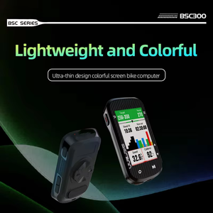Ordinateur de vélo GPS BSC300, compteur de vitesse sans fil, écran LCD couleur 2,4 pouces, navigation cartographique, capteurs ANT+, étanche - Product Image 2