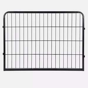 قفص كلاب معدني 16-لوح 24 إنش قفص روضة للأطفال سياج للحيوانات الأليفة/الكلاب الصغيرة والكلاب الكبيرة متوسطة الحجم مع باب حديدي آمن/بوابة للاستخدام الداخلي - Product Image 4