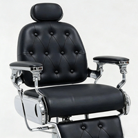 Chaise de barbier électrique à prix réduit, luxe pour femmes, moderne, salon professionnel, chaise de coiffeur