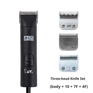 Cortadora de Pelo Profesional Portátil para <span class=keywords><strong>Mascotas</strong></span>, Recargable, de Alta Potencia, con Dos Niveles Ajustables, Diseño de Dibujos Animados - Product Image 4