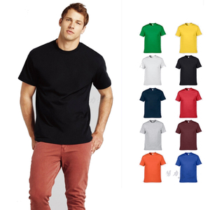 เสื้อยืดผู้ชายไซส์ใหญ่/สูง/สั่งทำพิเศษ คุณภาพสูง เนื้อผ้าเย็นสบายสำหรับฤดูร้อน น้ำหนัก 180 กรัม ผ้าฝ้าย 100% รับผลิตตามสั่งจากโรงงาน พร้อมสกรีนโลโก้ - Product Image 1