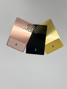 Échantillons Gratuits Prix Usine Carte Métallique de Luxe en Acier Inoxydable Poli avec Logo et NFC Gravé pour Carte de Visite Professionnelle - Product Image 3
