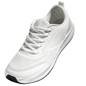 Zapatillas Deportivas con Cordones, Ligeras, con Puntera de Acero, Puntera Ancha, Malla Transpirable, Antideslizantes, Ergonómicas y Cómodas para Correr - Product Image 1
